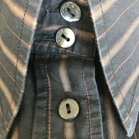 Dolce and Gabbana striped button up shirt - Picture 4 of 6